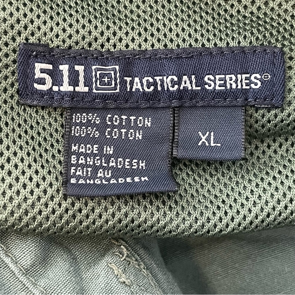 5.11 Tactical Short Sleeve Shirt Size XL - Picture 5 of 6